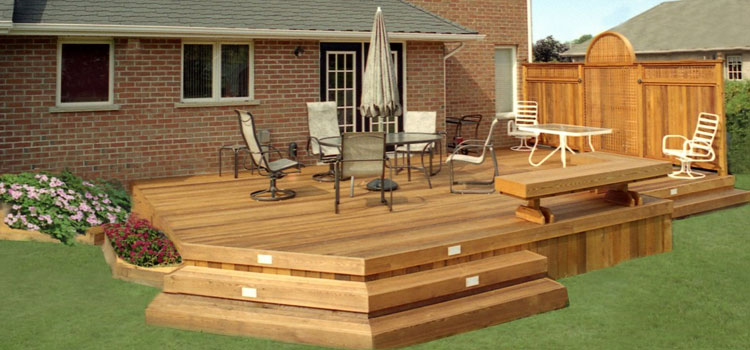 Cedar Composite Decking in Azusa, CA