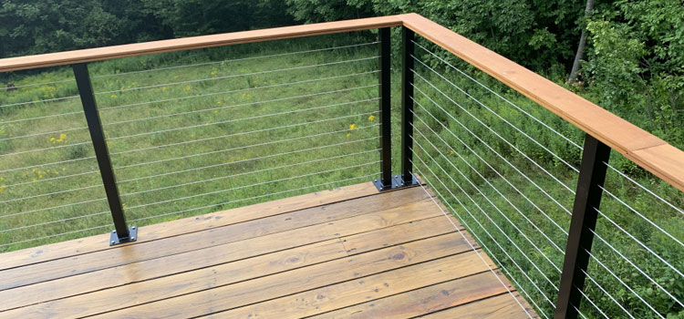 Installing Deck Cable Railing in Azusa, CA